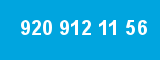 920 912 11 56